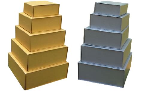 metal tower to display nested boxes|stacking tower gift boxes.